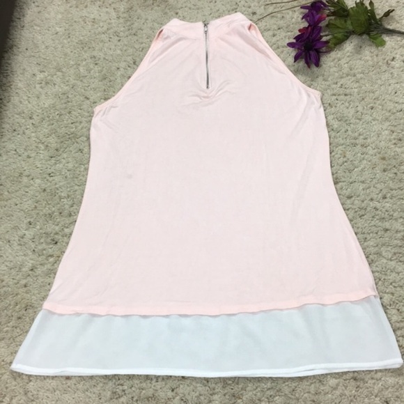 Belldini Pink Rhinestone Blouse - Picture 7 of 7